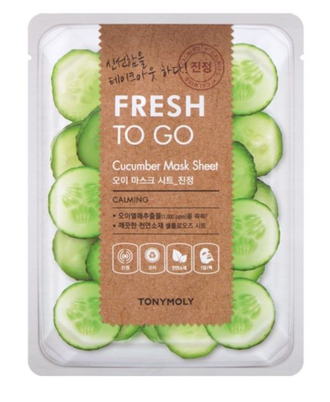 TONYMOLY Fresh To Go Cucumber Mask Sheet