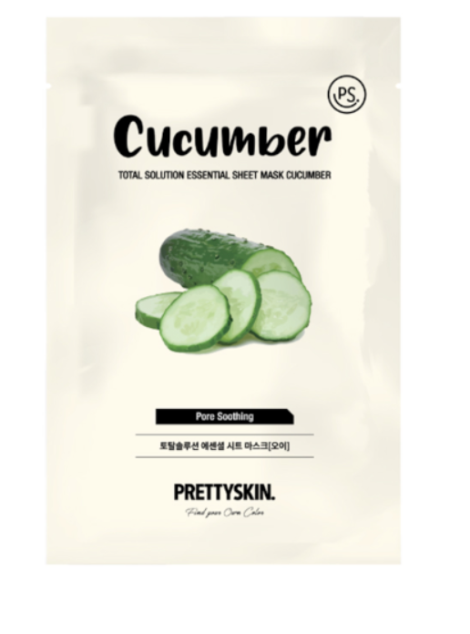 PRETTYSKIN Total Solution Cucumber Sheet Mask