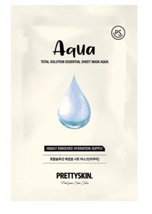 PRETTYSKIN Total Solution Aqua Sheet Mask
