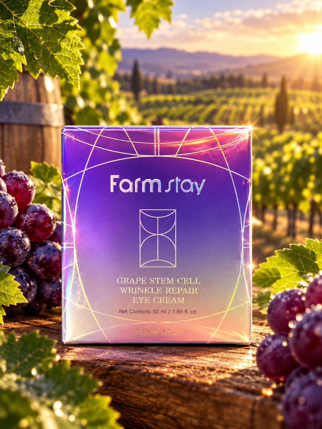 Grape Wrinkle Repair Eye Cream