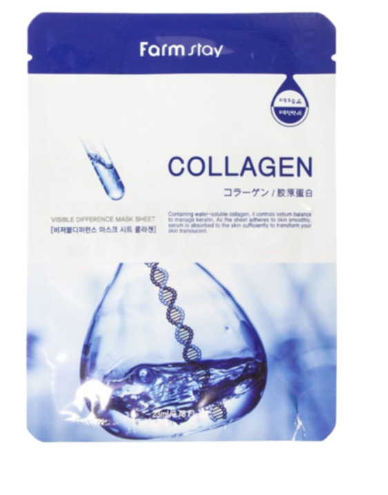 Farm Stay Visible Difference Collagen Mask Sheet