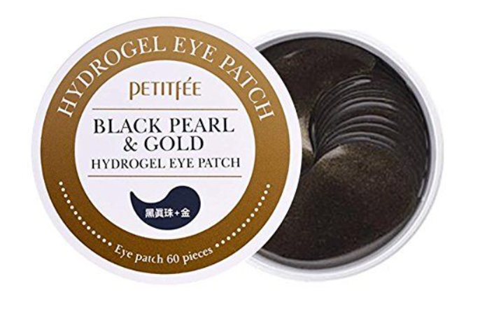PETITFEE Black Pearl & Gold Hydrogel Eye Patch — 60 Pieces