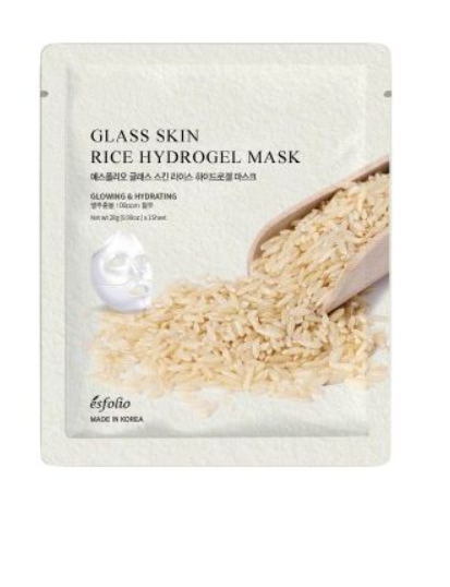 esfolio Glass Skin Rice Hydrogel Mask