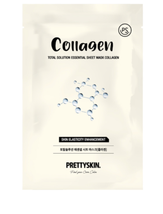 PRETTYSKIN Total Solution Collagen Sheet Mask